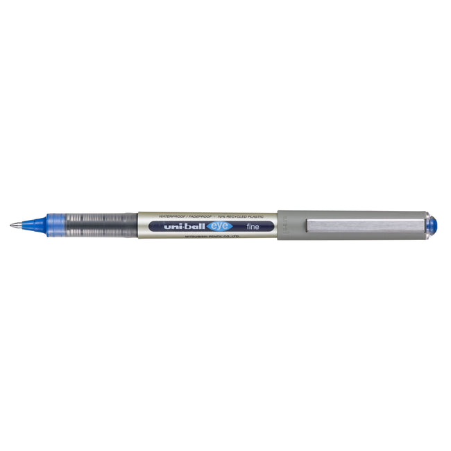Uni-ball - Penna roller eye eco 157e m blu | 12 pezzi