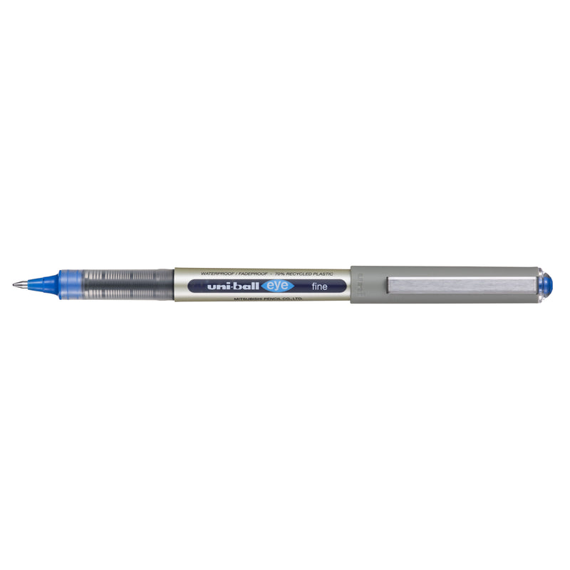 Uni-ball - Penna roller occhio 157b f blu