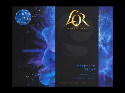 L'or - Disques à café expresso décaféiné 50 pièces