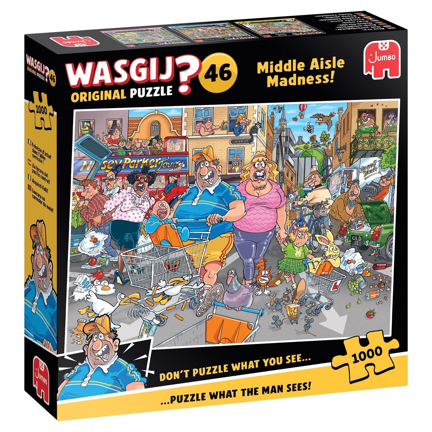 Wasgij - Original 46 Middle Aisle Madness 1000 pcs