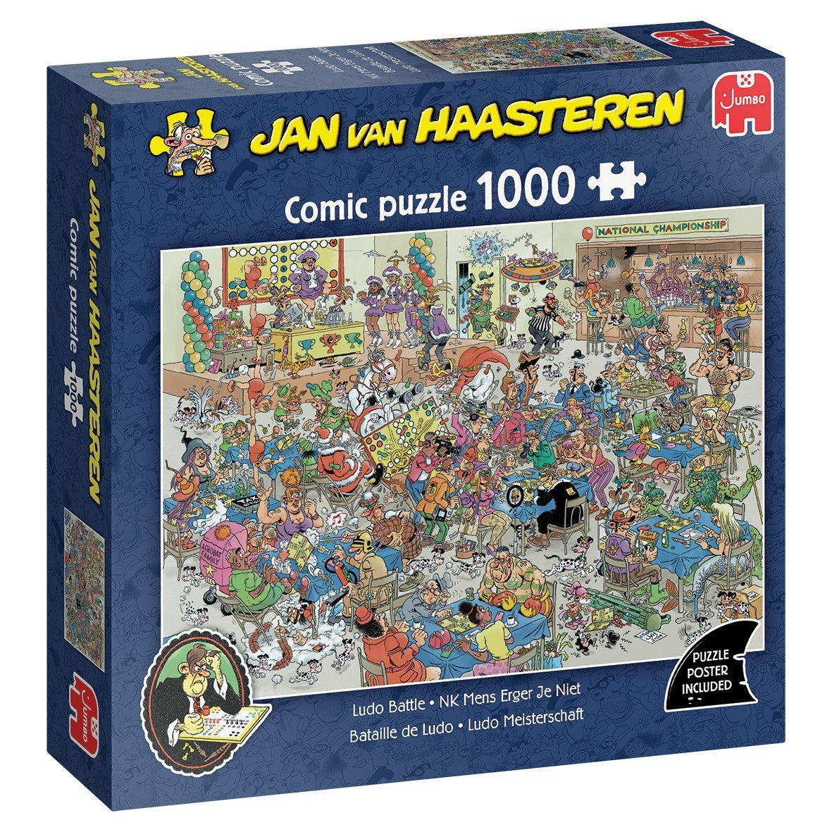 Jan van Haasteren - Jvh nk man no te moleste 1000 piezas