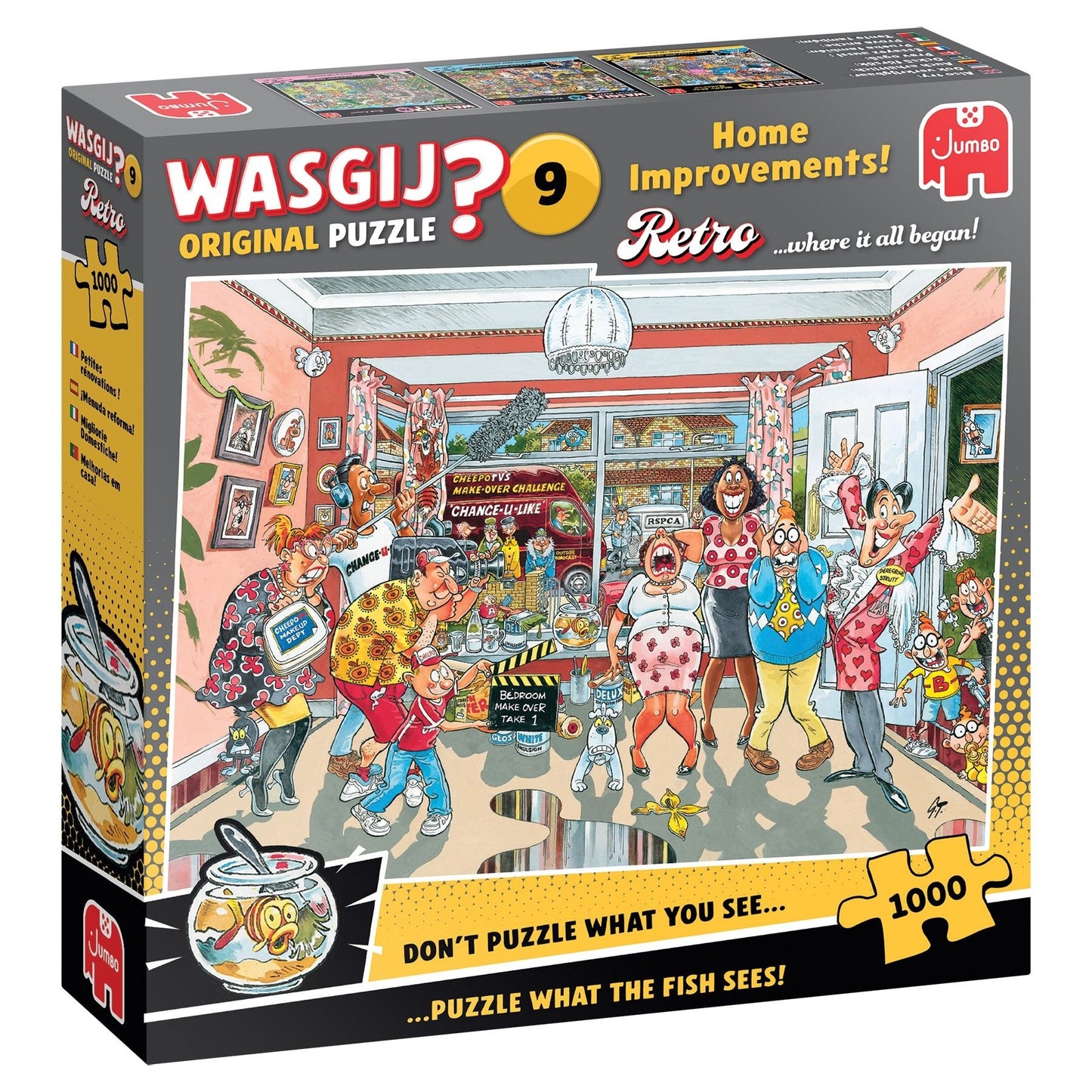 Wasgij - Retro Original 9 Home Improvements 1000 pcs
