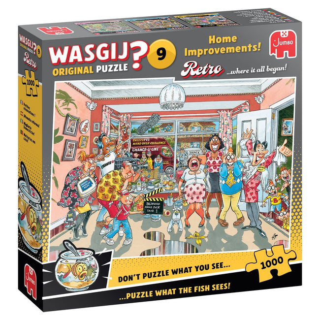 Wasgij -   Retro Original 9 Home Improvements 1000 st