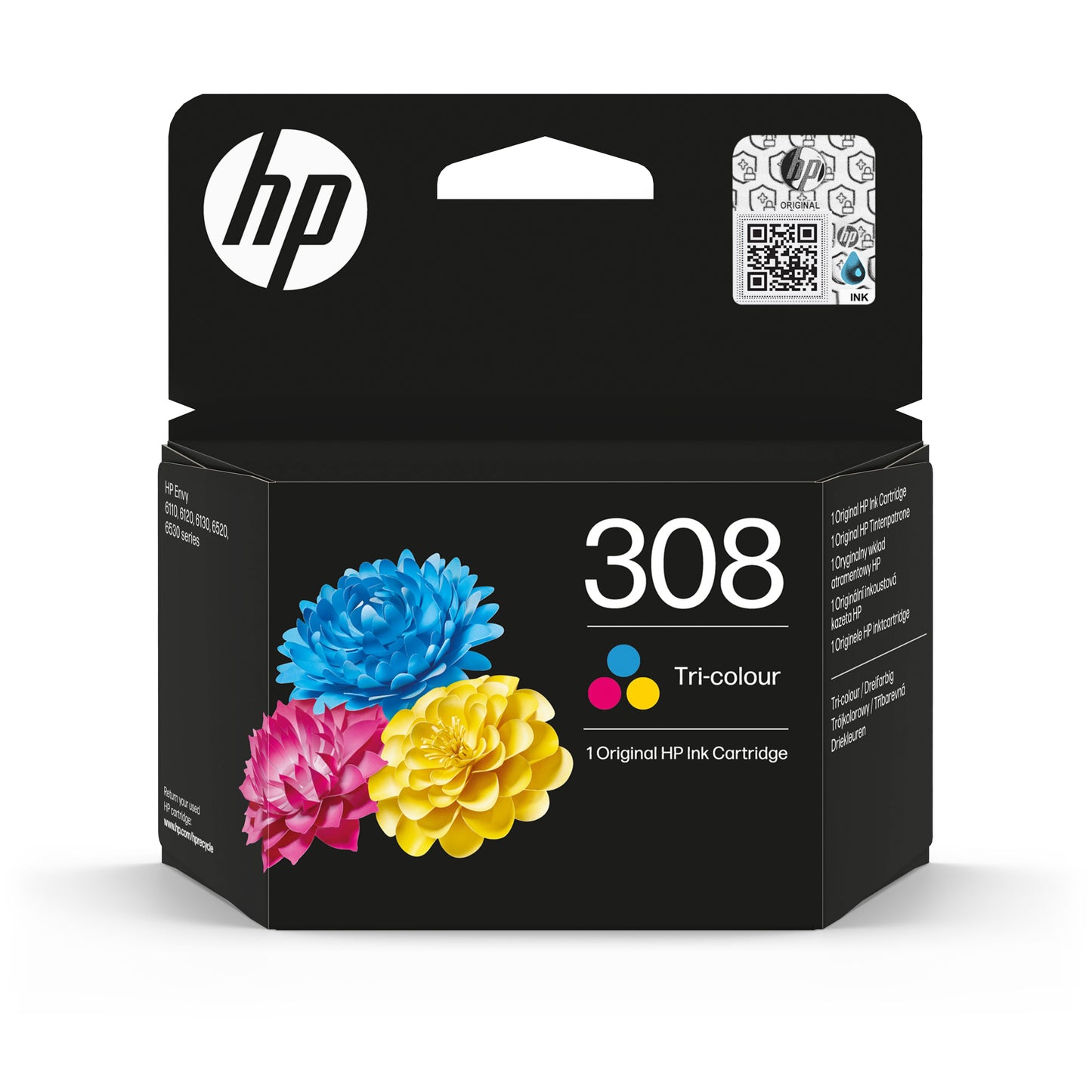 HP - Ink cartridge 7fp20ue 308 3 colors