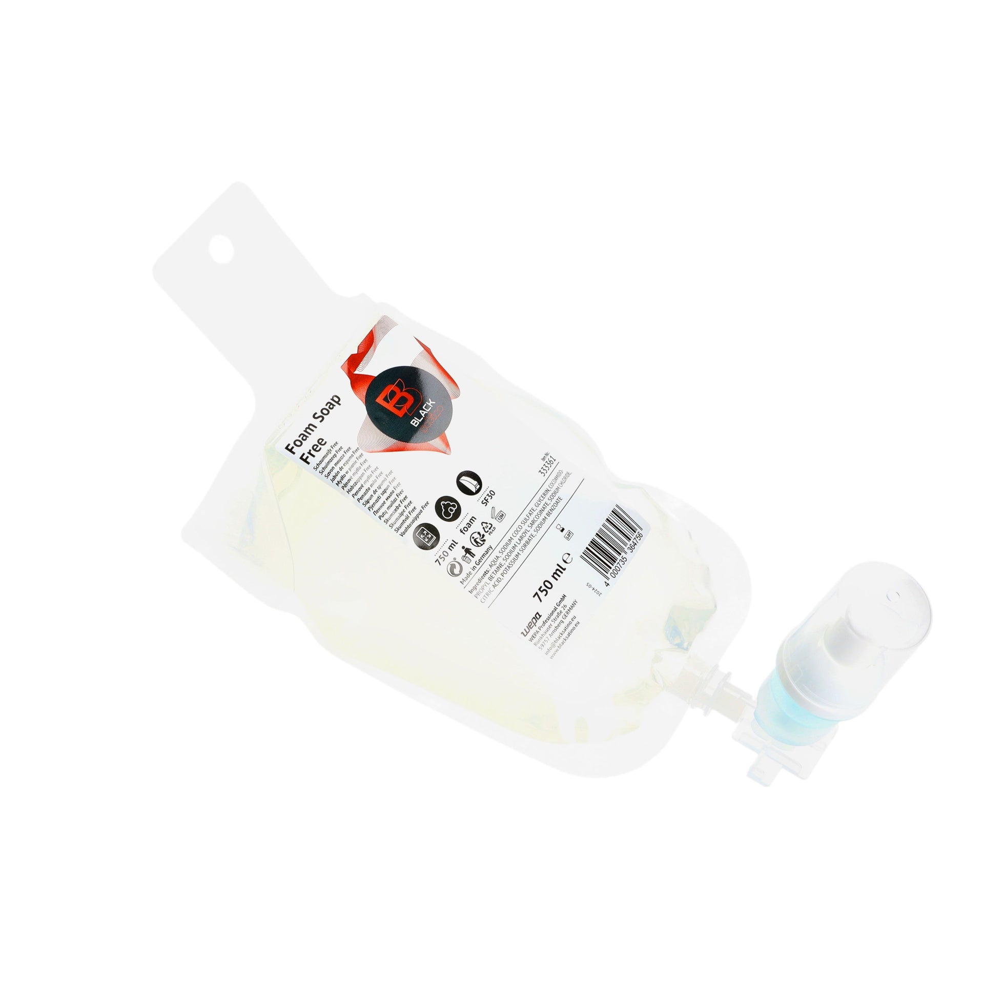 BlackSatino -  Handzeep  sf30 schuim 750ml 333361