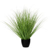 Mica Decorations -  Kunstgras mica in plastic pot 14.5cm | 4 stuks
