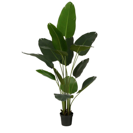 Decoraciones Mica - Planta artificial mica plátano en maceta