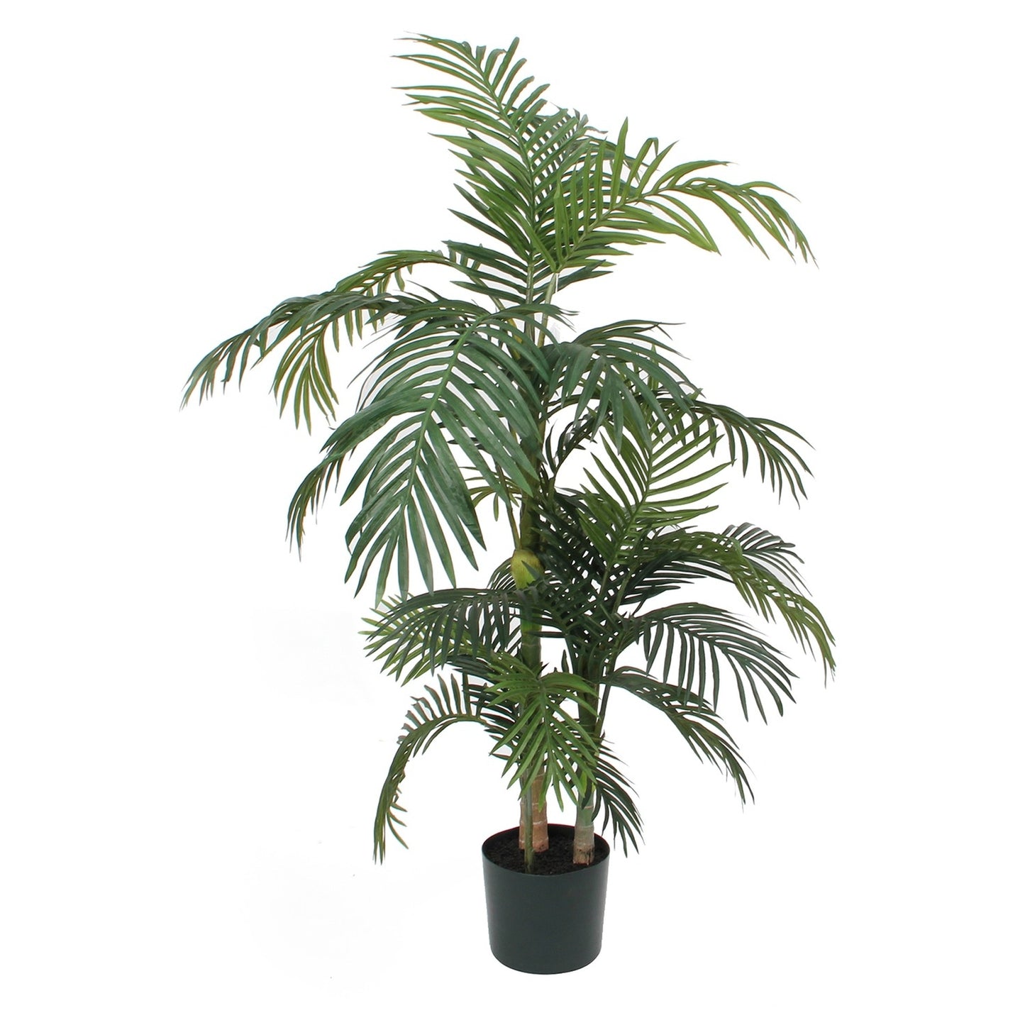 Mica Decorations -  Kunstplant mica areca palm in plastic pot | 2 stuks