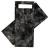 IEZZY -  Bestekzakje 190x85mm zwart gemarmerd met wit servet 500st