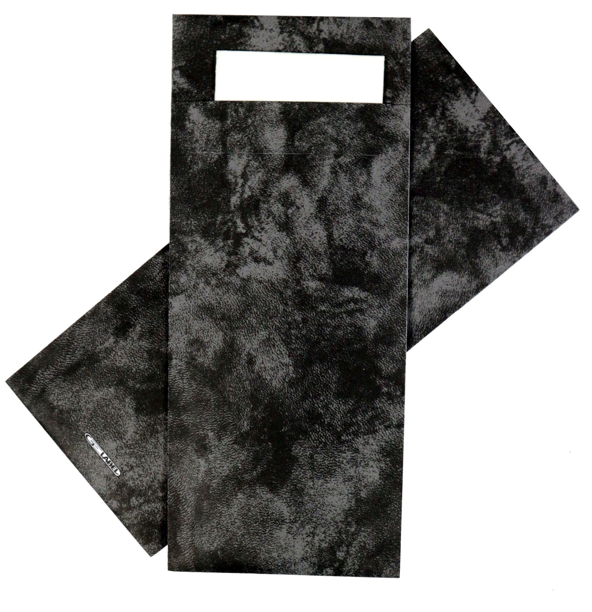 IEZZY catering and cate - Cutlery bag iezzy 190x85mm black marbled