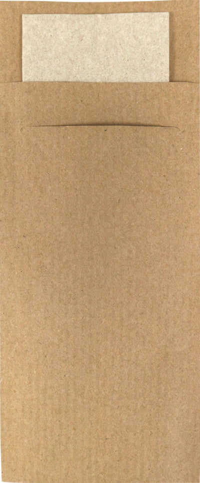 IEZZY horeca en cate -  Bestekzakje iezzy 190x85mm kraft