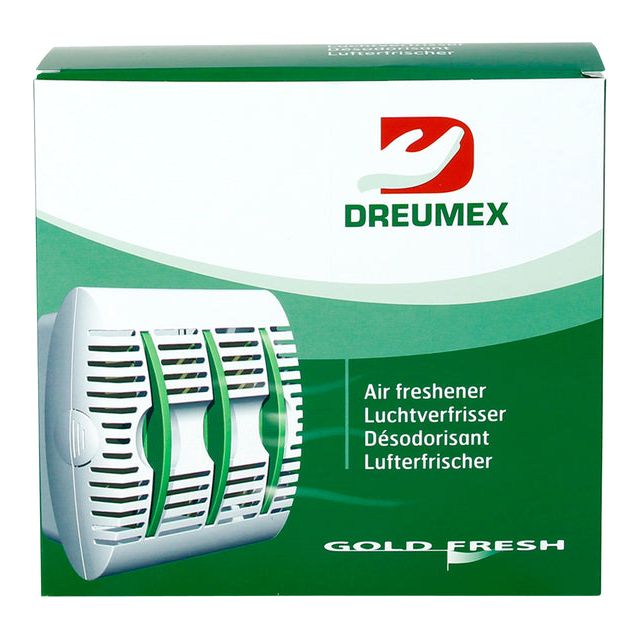 Dreumex - Luchtverfrisserdispenser dreumex gold fresh air