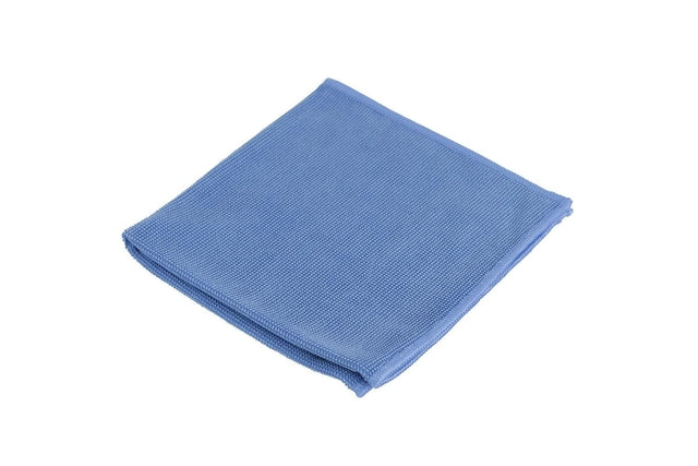 Cleaninq - Paño de microfibra profesional 40x40cm azul 10 piezas