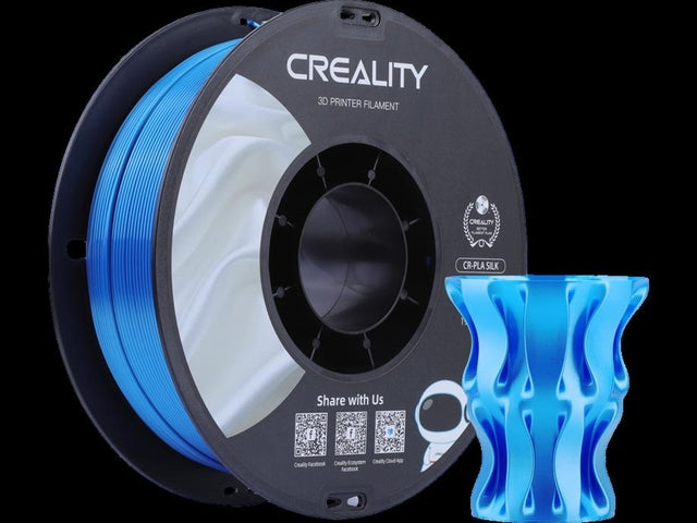 Creesity - 3D -Filament Creality PLA 1,75 mm Seidenblau 1 kg