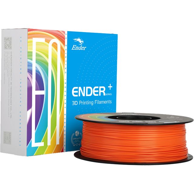 Creality - Filamento 3D PLA+ 1.75mm naranja 1kg