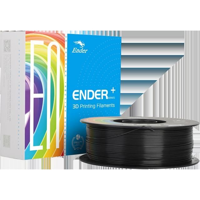 Creality - 3D Filament PLA+ 1.75mm black 1kg
