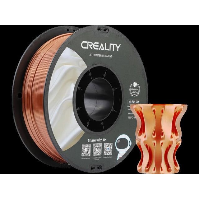 CRÉCESITÉ - CRIALITY FILAMENT 3D PLA 1,75 mm de soie rouge KPR 1kg