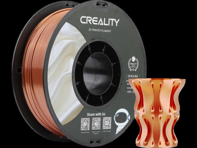 CRÉCESITÉ - CRIALITY FILAMENT 3D PLA 1,75 mm de soie rouge KPR 1kg