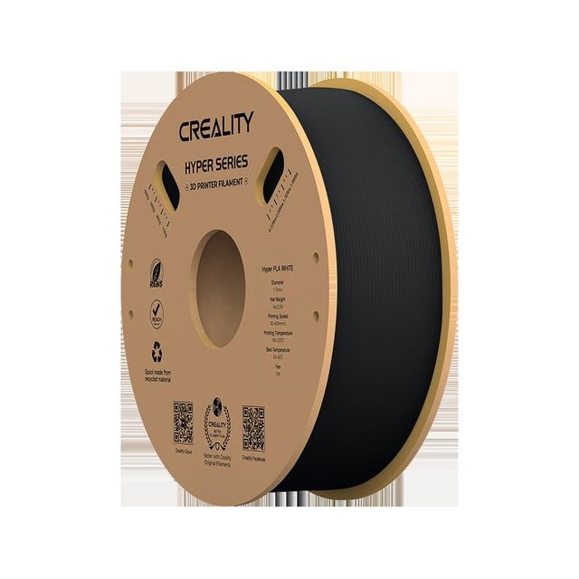 Creesity - 3D -Filament Creality Hyper PLA 1,75 mm schwarz 1 kg