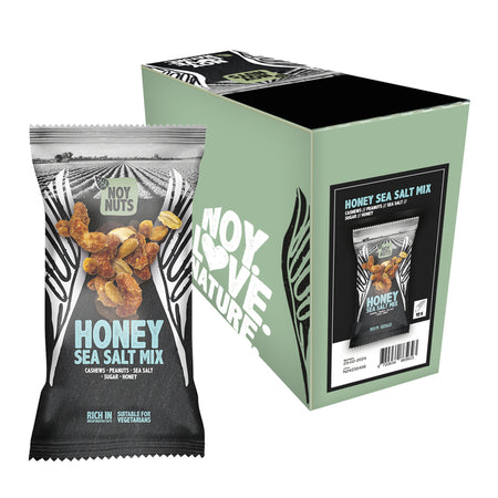 NoyNuts -  Noten  honey sea salt mix zak 45 gram | 12 stuks