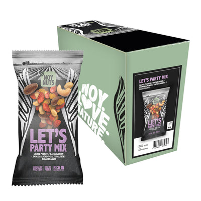 NoyNuts - Mix frutos secos vamos de fiesta bolsa 45 gramos | 12 piezas