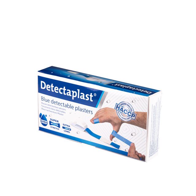 Detectaplast - Cerotto idrorepellente blu 180x20mm 100 pezzi