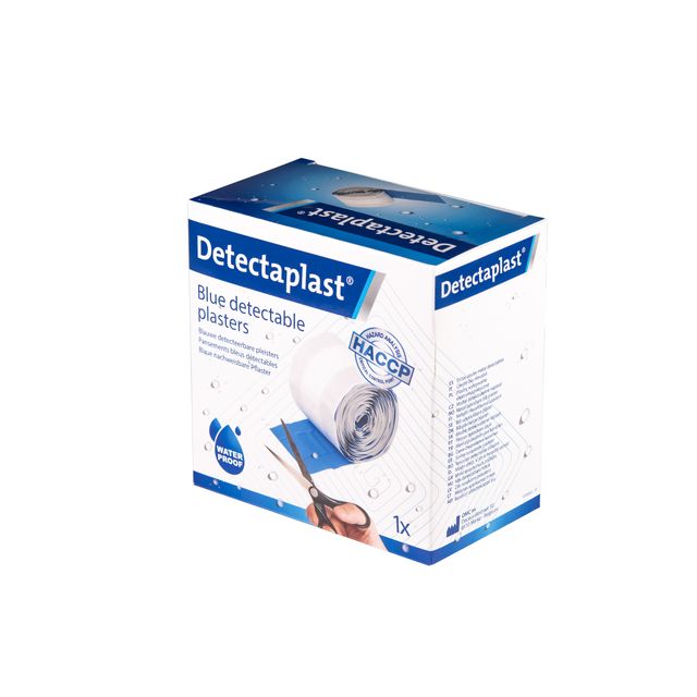 Detectaplast -  Waterafstotende bl pleister deteclast 6cmx5m