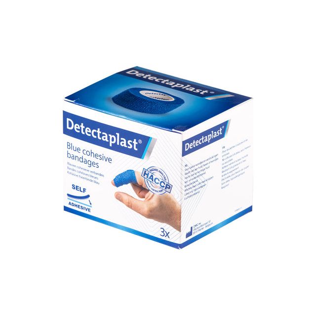 Detectaplast - Snelpleister blauw deteclast 2.5cmx4.5m