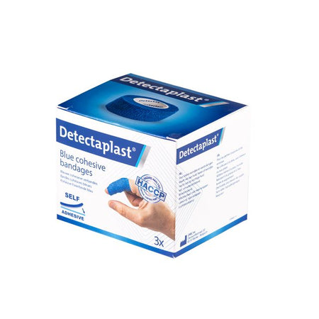 Detectaplast -  Snelpleister blauw deteclast 2.5cmx4.5m