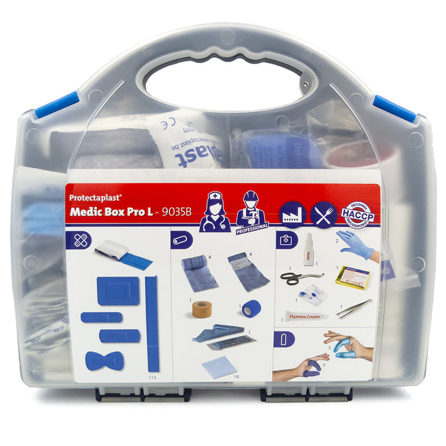 Protectaplast - Proteclast EHBO-koffer Medic Box Pro L, inhoud tot 10 personen