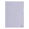Oxford - Carpeta insertable modelo L A4 PVC 140µ transparente 100 piezas