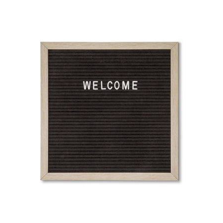 IEZZY catering e cate - Lavagna per lettere 30x30 cm in legno naturale