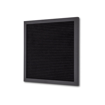 IEZZY catering e cate - Lavagna per lettere 30x30 cm legno nero | 8 pezzi