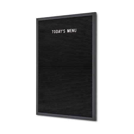 IEZZY catering e cate - Lavagna per lettere 40x60 cm in legno nero