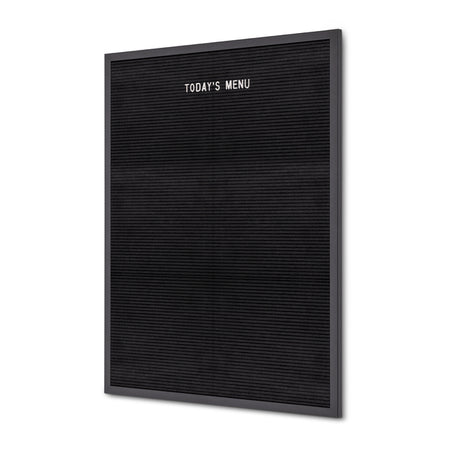 IEZZY catering e cate - Lavagna per lettere 60x80 cm legno nero | 5 pezzi