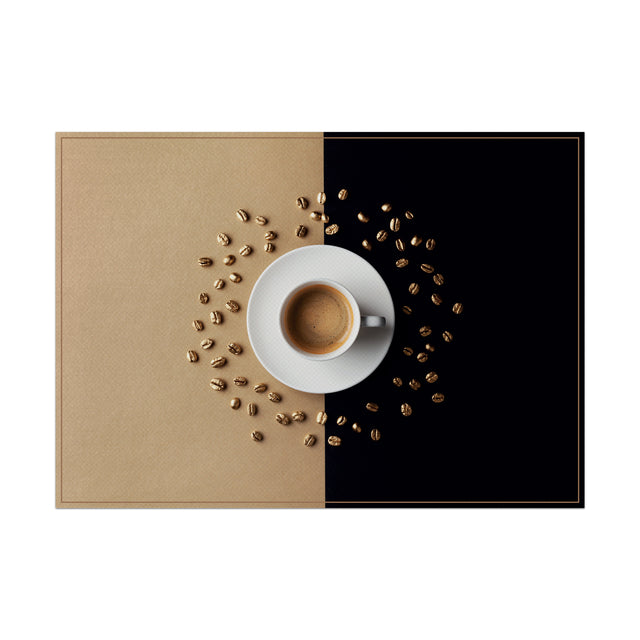 IEZZY catering and cate - Placemat coffee cup brown 6 pieces