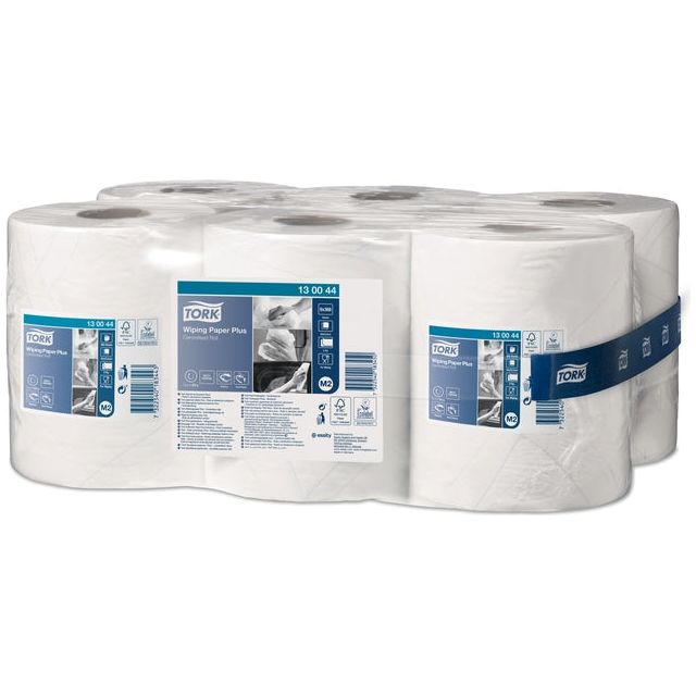 Tork - Poetspapier wiping plus m2 centerfeed 130044