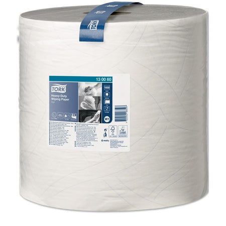 Tork - Carta per pulizia W1 Heavy-Duty 2 strati 1000 fogli bianco 130060