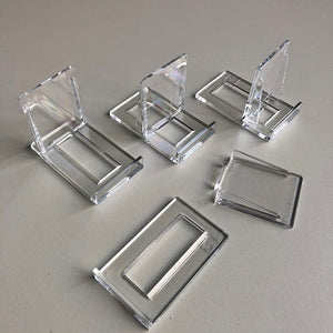 Klika - Sliding stand transparent small 4 pieces 40 pieces