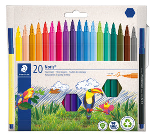 Staedtler -  Kleurstift noris 326 kartonnen etui 20 kleuren