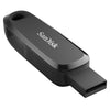 Sandisk - Lecteur de téléphone 32 Go USB-C 3.2 -USB-A noir