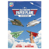 Office -  Fold your own paper planes block 24 sheet 25x18cm | 12 stuks