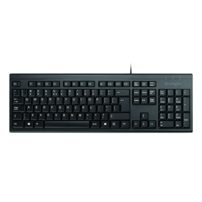 Kensington - Tastiera EQ KB100, qwerty