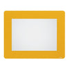 Durable - Cadre autocollant de sol pour documents A4 amovible jaune 10 pièces