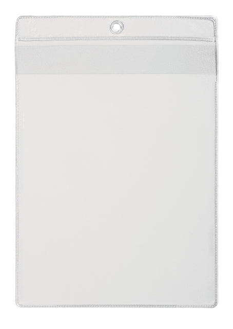 Durable - Funda para documentos A4 con ojo para colgar transparente, 10 unidades