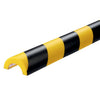 Durevole - Profilo di protezione P30 tubo 1m giallo nero