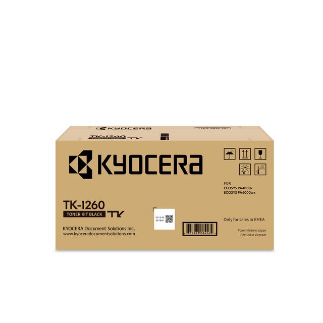 Kyocera -   TK-1260 tonercartridge 1 stuk(s) Origineel Zwart