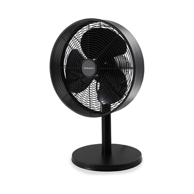 Tomado - Tischventilator Durchmesser 35 cm Retro Schwarz