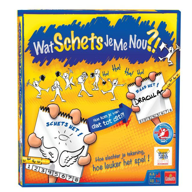 Goliath -  Spel wat schets je me nou?! 6 spelers