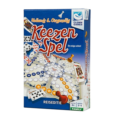 Clown - Spiel Keezen Reiseausgabe | 6 Stück
